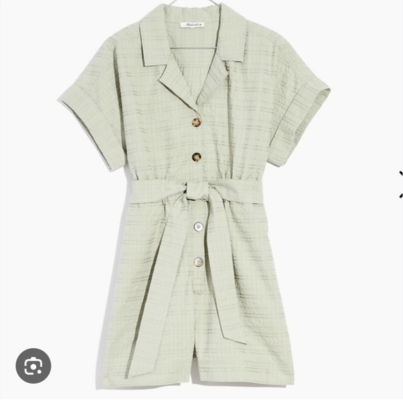 Madewell Sage Green Jumpsuit - Picture 2 of 6